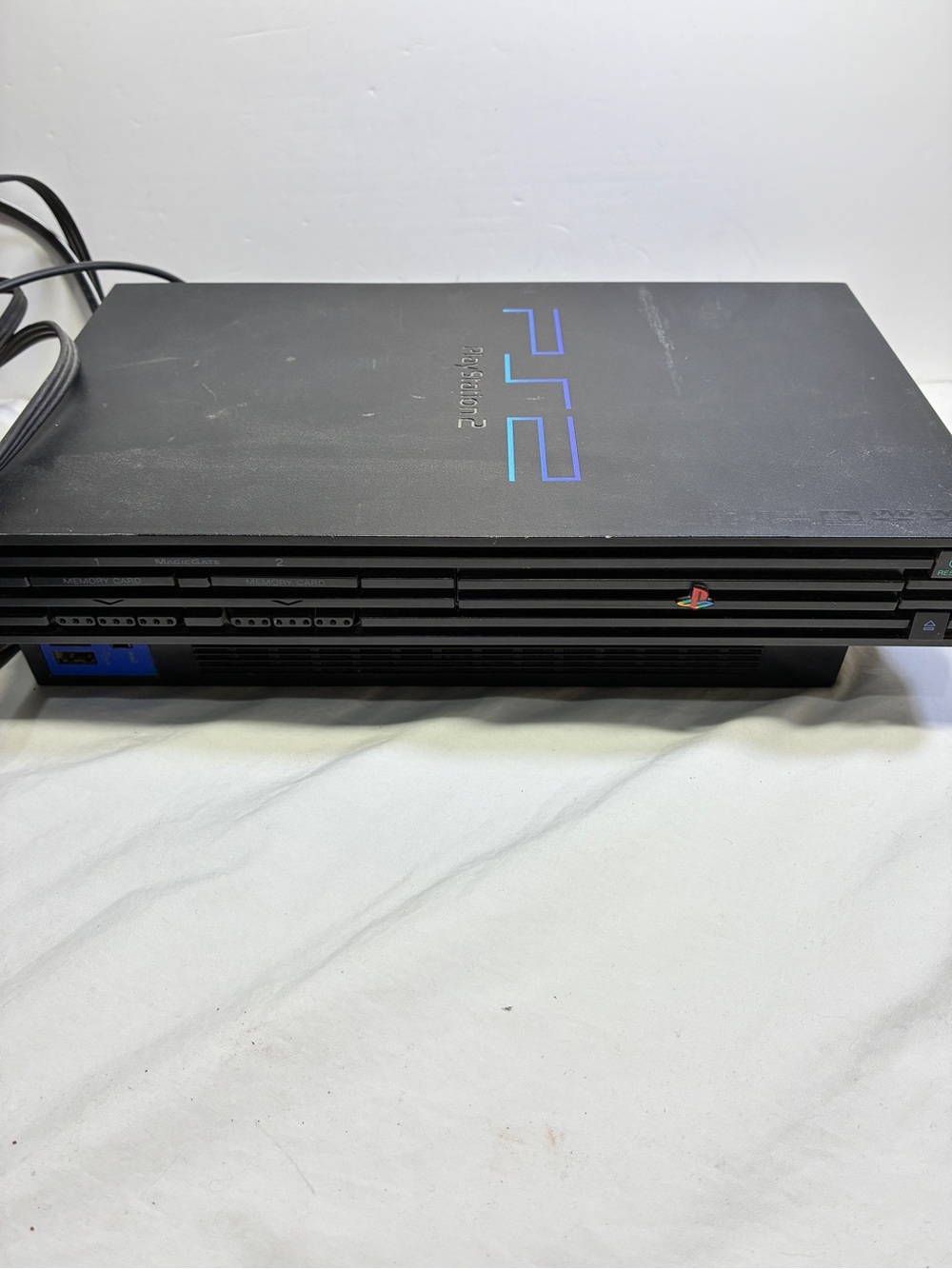 Sony PLAY STATION 2 CONSOLE FAT PS2 CONSOLE Tested No Controllers Inc Chords